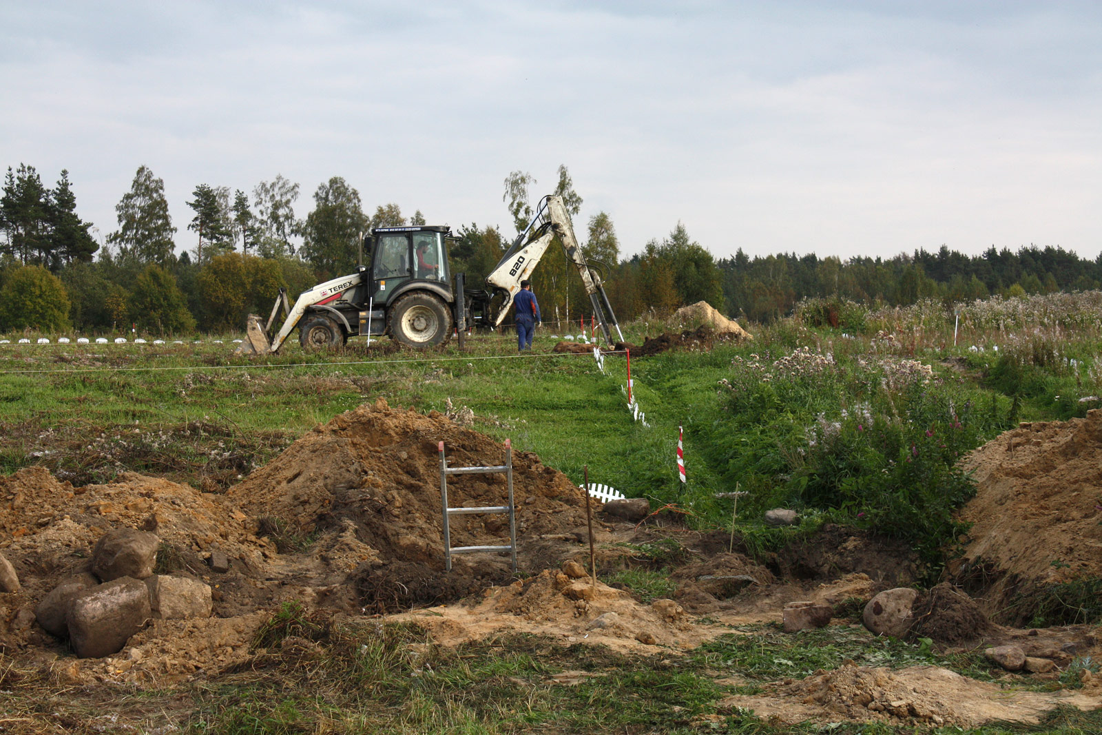 Строительство зимнего водопровода